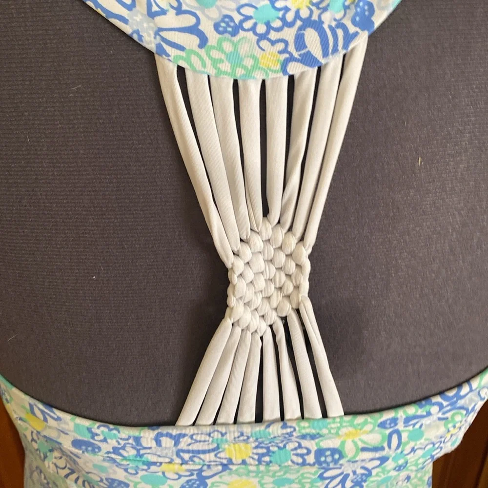 Lily Pulitzer Luxletic Blue Haven Biancas tennis dress size larger - Picture 5 of 8